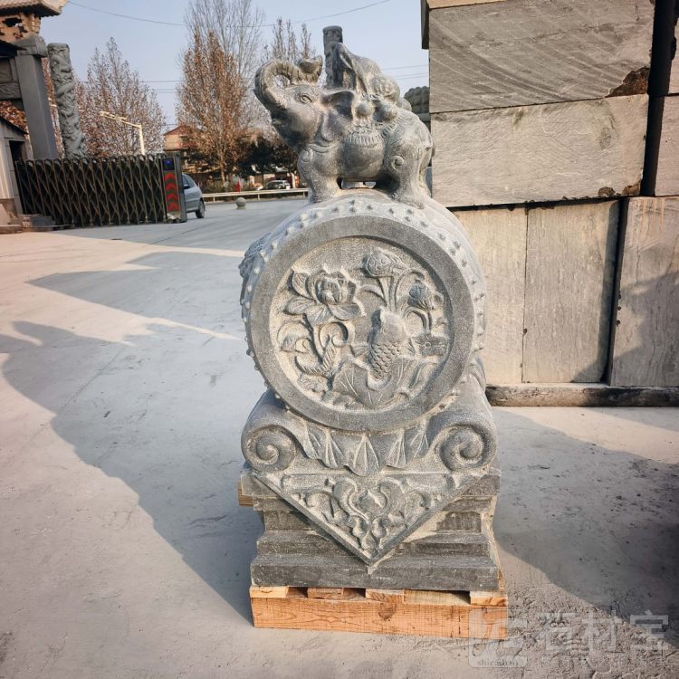 别墅抱鼓石