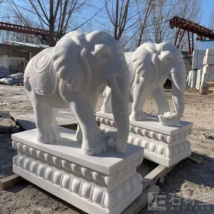 石雕大象