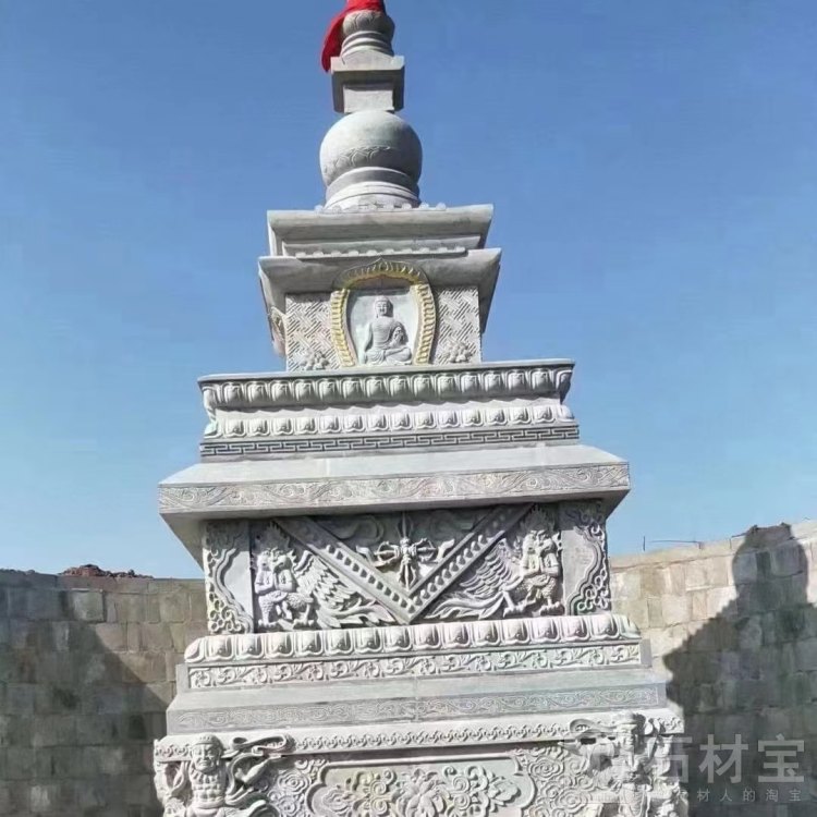 石雕佛塔