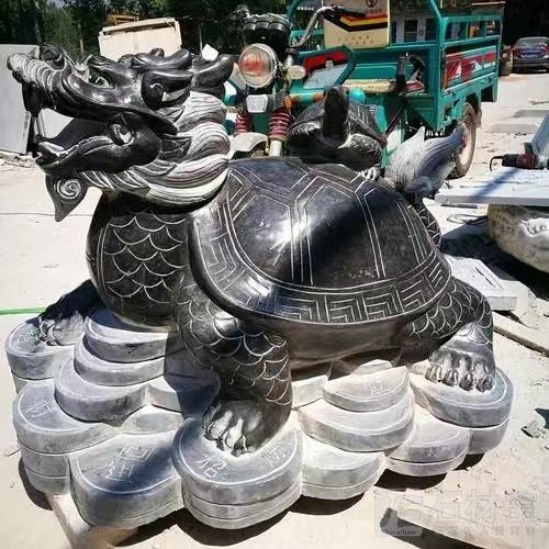石雕龙龟