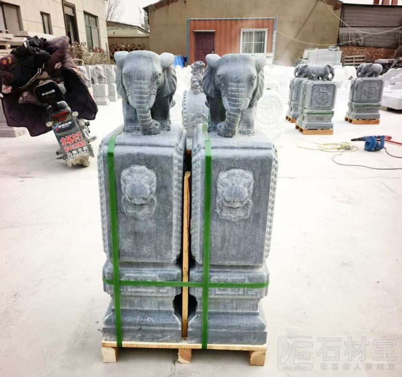 别墅抱鼓石