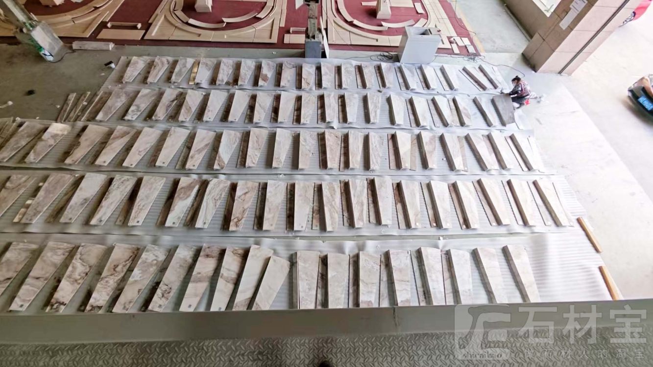 白金沙复合瓷砖墙地面