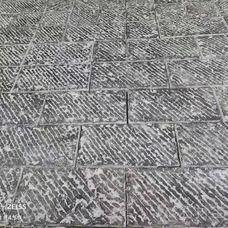 青石錾道面