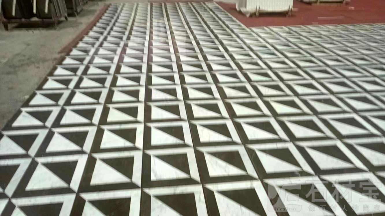 魔方砖复合板(水刀拼花复合板)