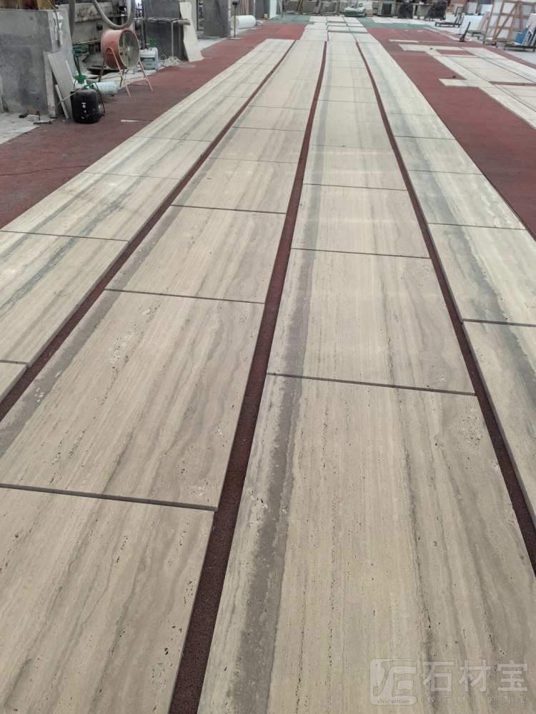 洞石原石复合板