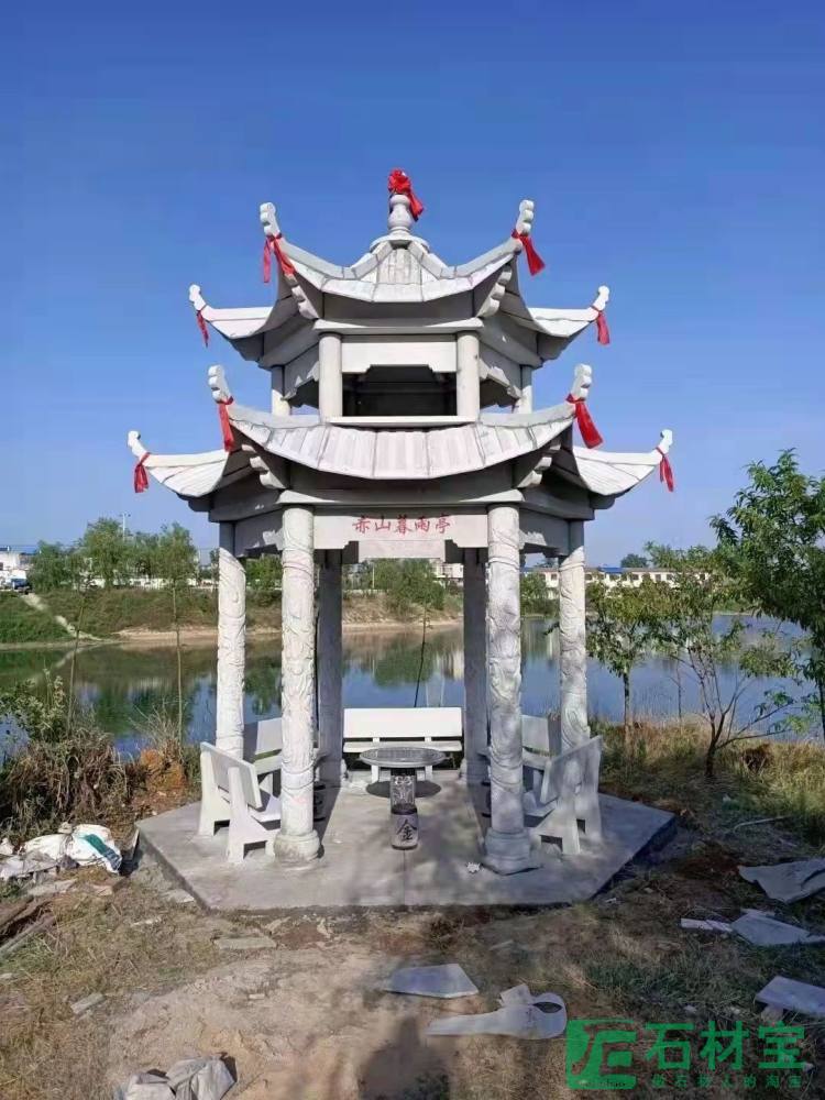 青石凉亭