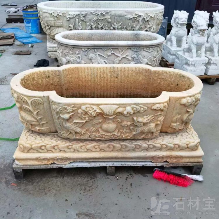 仿古花缸