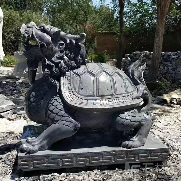 石雕龙龟