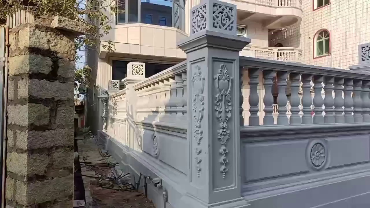 围墙订制  整石灯笼