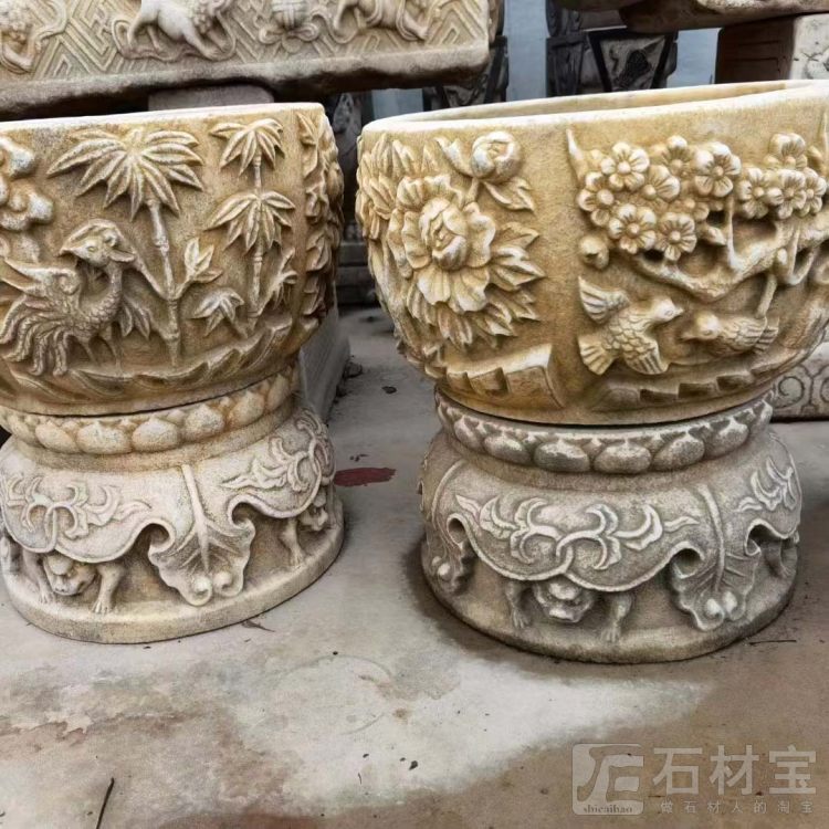 做旧花盆