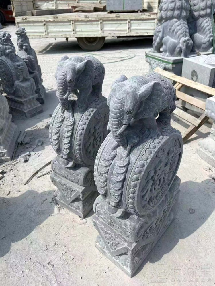 别墅抱鼓石