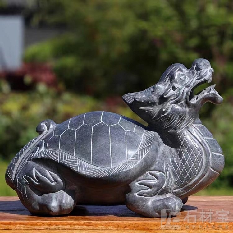 石雕龙龟
