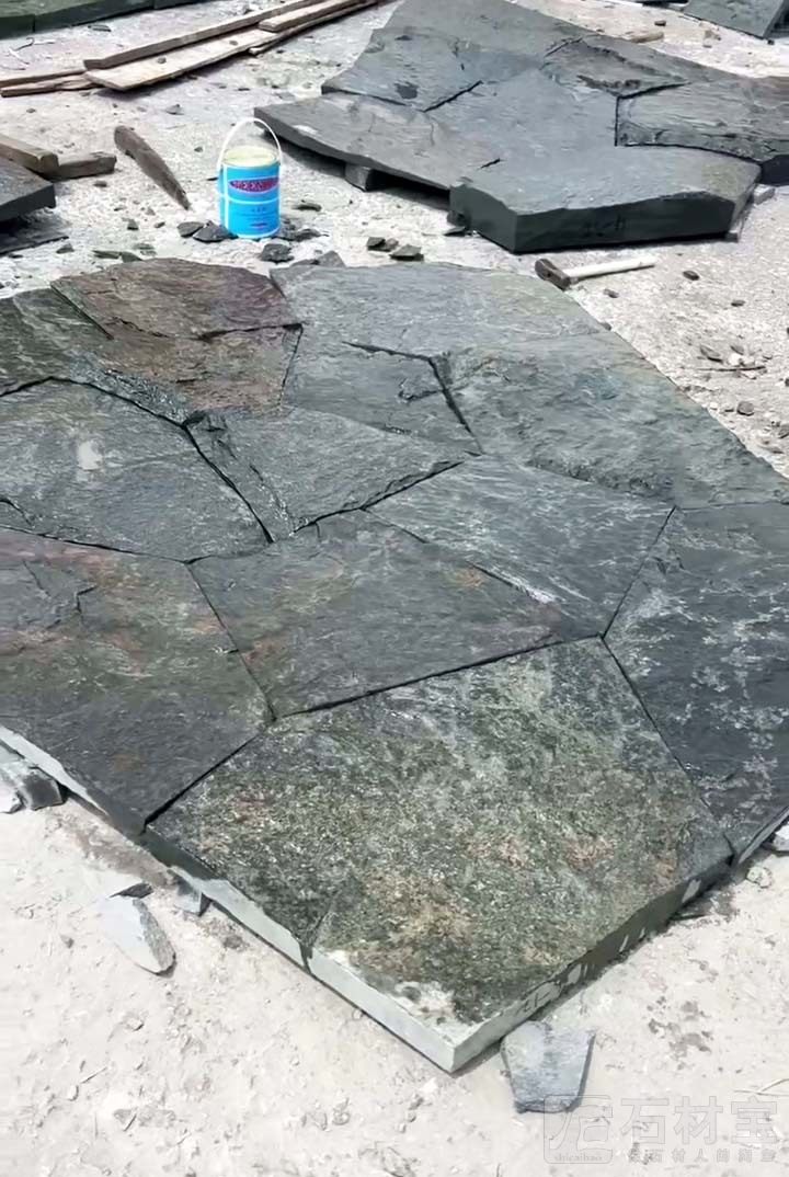 自然面背景墙