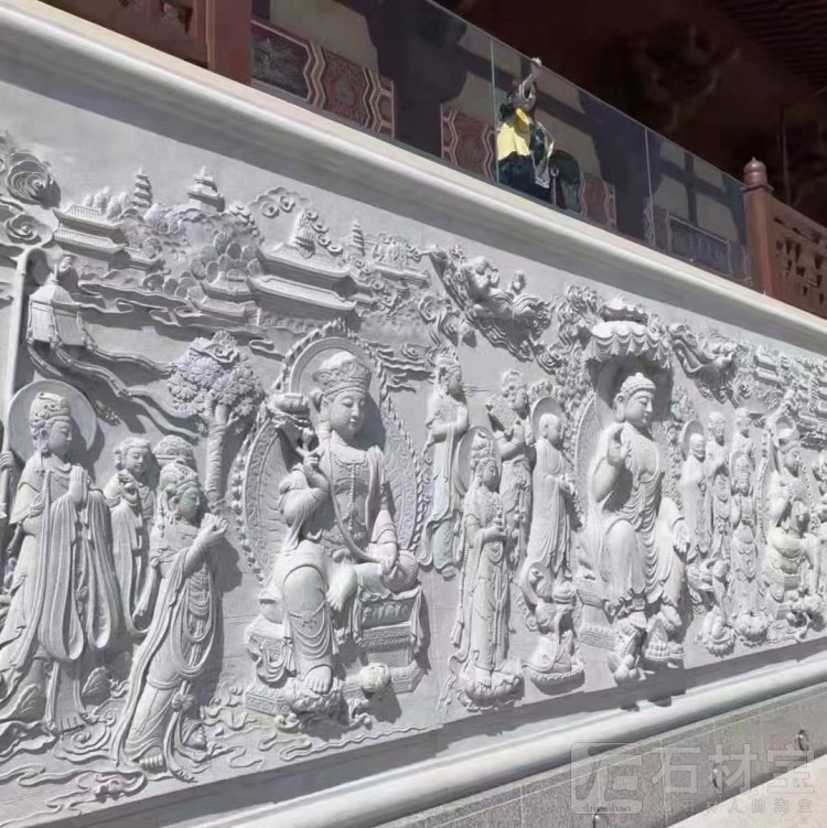 寺院佛像浮雕