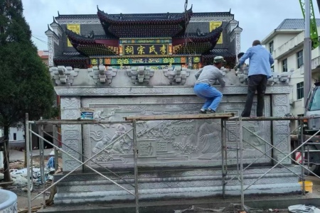 石雕壁画