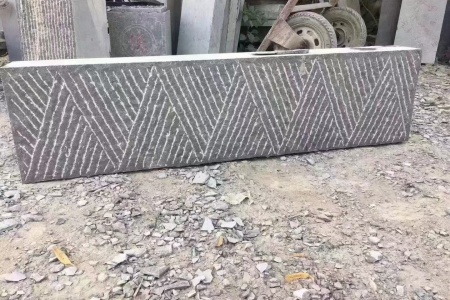山东青石板 人工錾道面