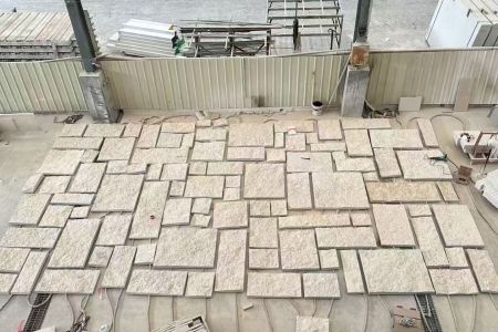 城堡米黄石皮自然面