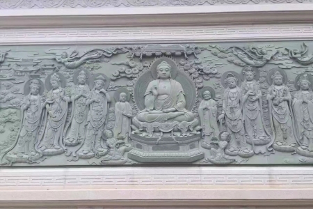 寺庙佛像浮雕壁画