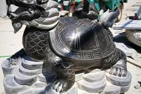 石雕龙龟