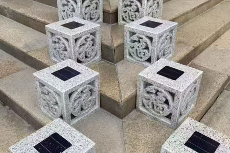 芝麻白石灯笼