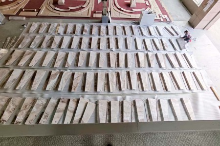 白金沙复合瓷砖墙地面