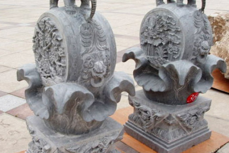 仿古抱鼓石