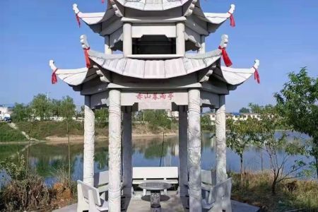 青石凉亭