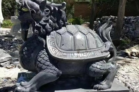 石雕龙龟