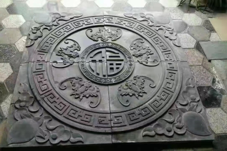 五福浮雕