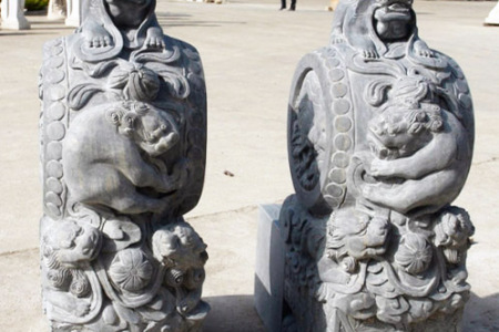 仿古抱鼓石