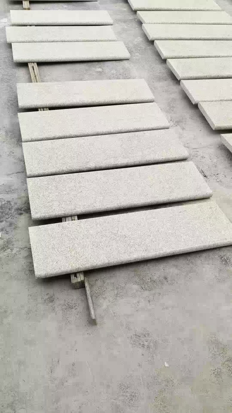 黄金麻光面压顶石干挂石材