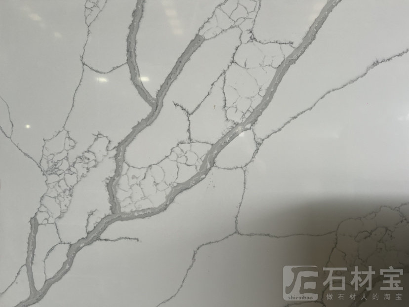 石英石雪花白