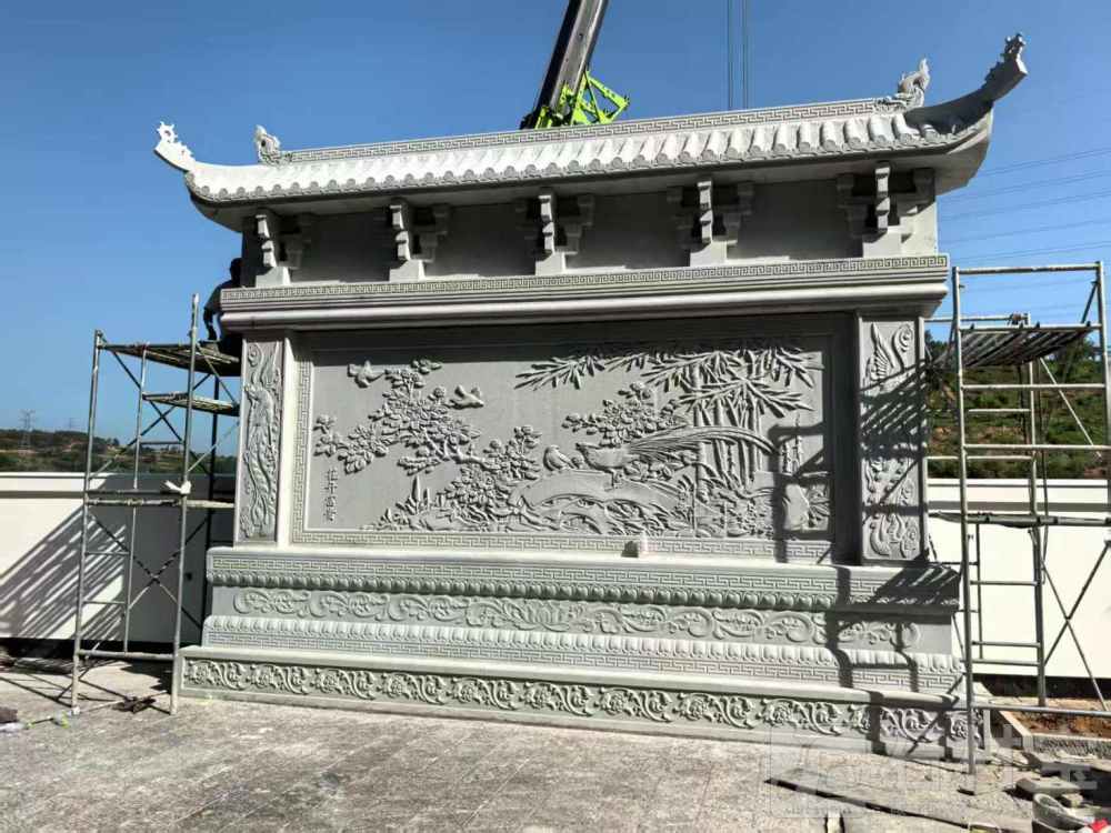 照壁 影壁墙 迎门墙定制安装