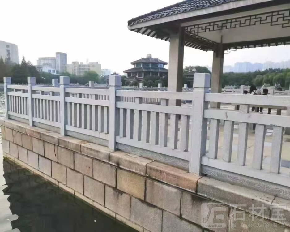 石栏杆 石护栏 小石桥 