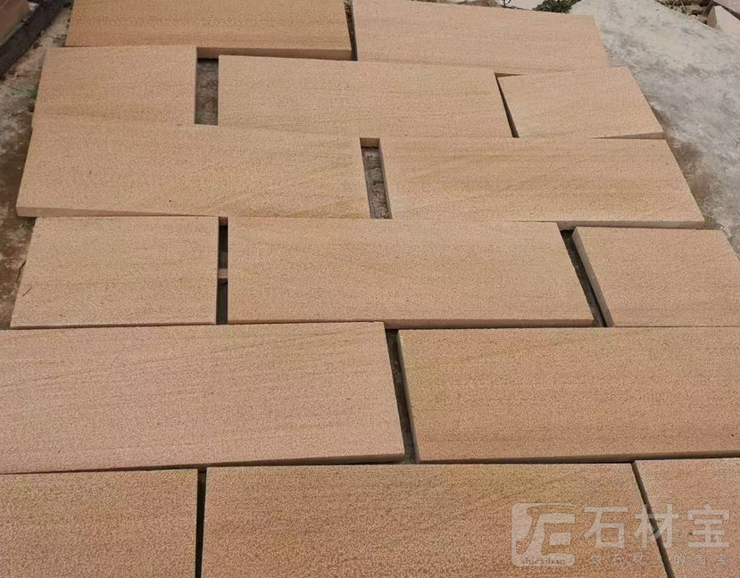 黄木纹砂岩云南砂岩厂家直销：13619659300