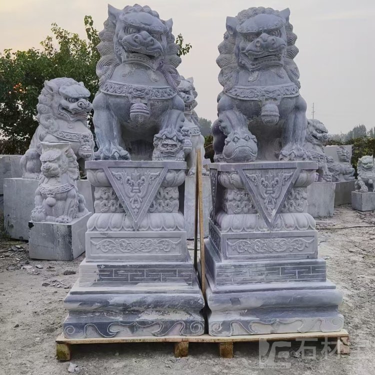 石狮子 石雕大象 石雕卧牛 石雕麒麟 石雕龙龟
