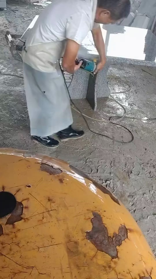 廉江芝麻白石桌