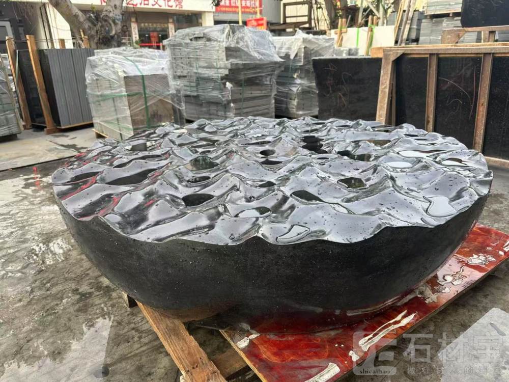 黑金沙流水石