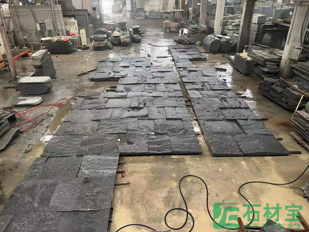 芝麻黑文化石