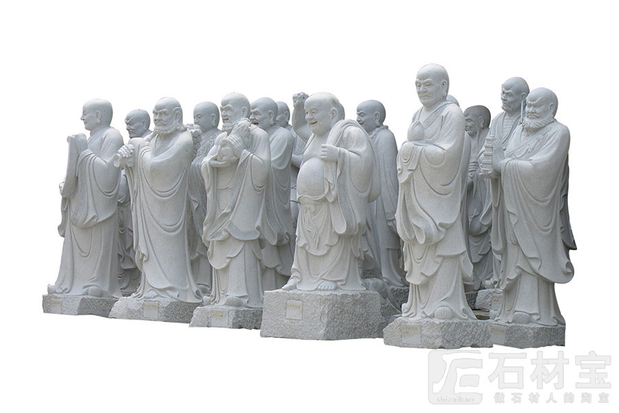 十八罗汉雕刻