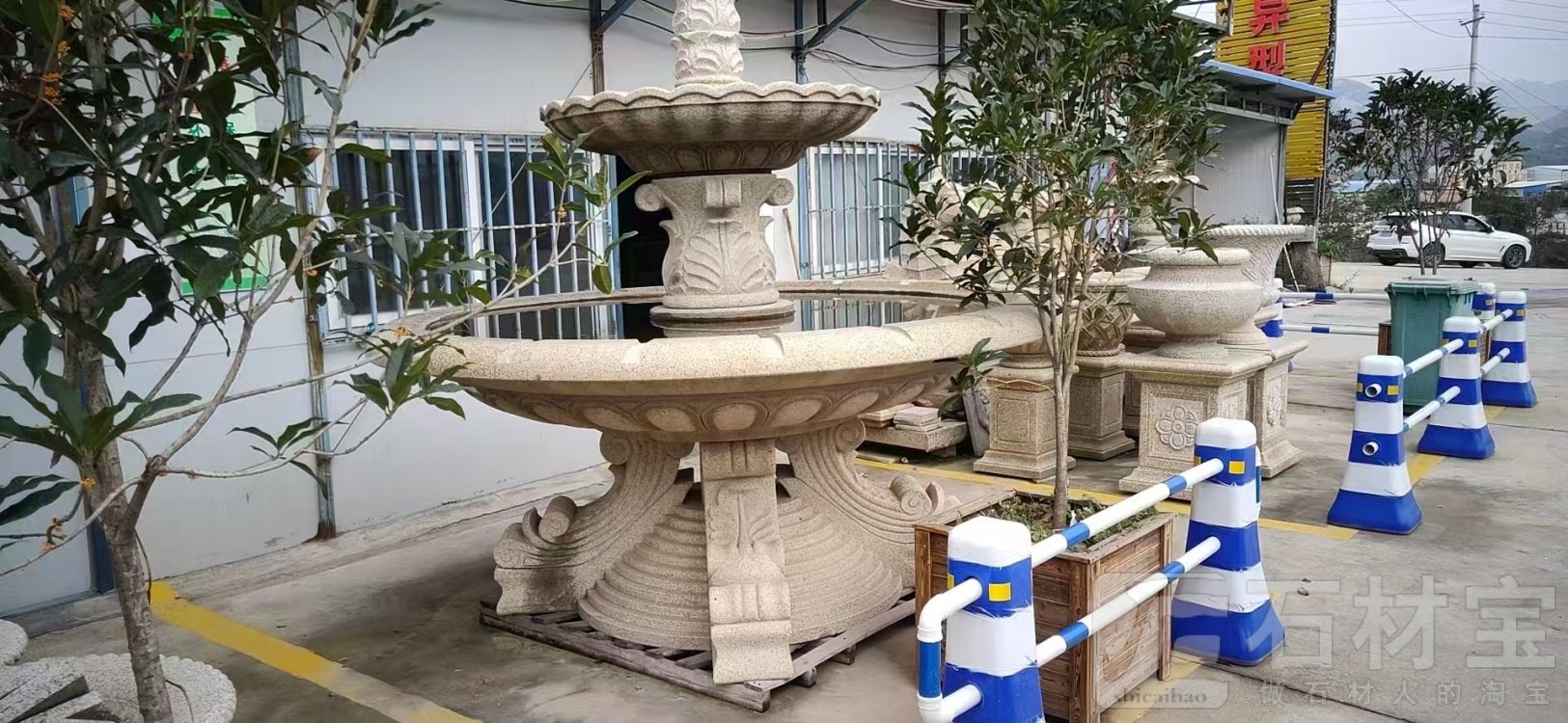 喷水池