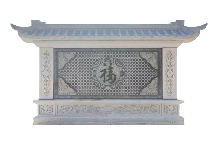 迎门墙雕刻