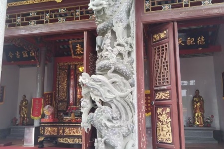 石雕龙柱 广场文化柱