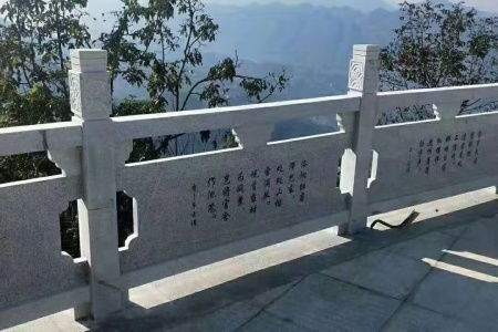 石栏杆 河道石护栏13963761592
