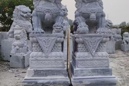 石狮子 石雕大象 石雕卧牛 石雕麒麟 石雕龙龟