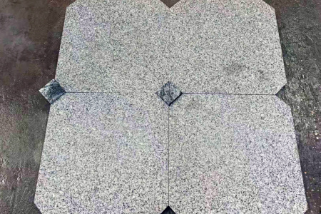 白锈石地铺石
