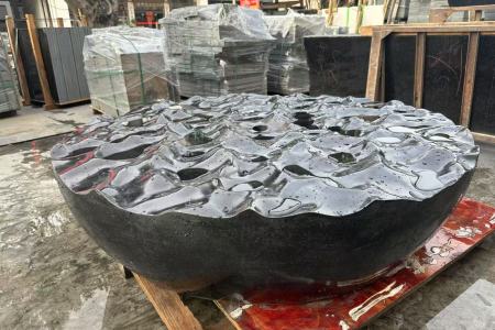 黑金沙流水石