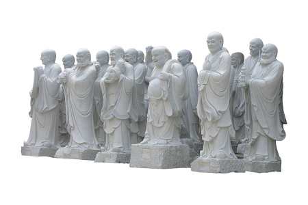 十八罗汉雕刻
