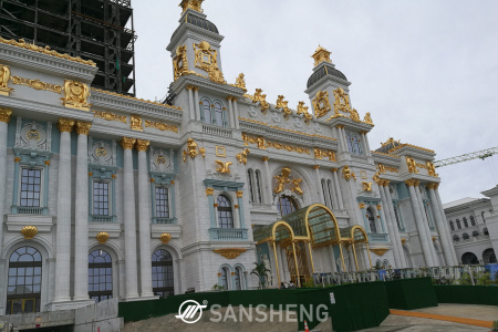 大理石圆柱罗马柱弧形板双弧板南斯拉夫白爵士白雅士白水晶白酒店大堂别墅整石外墙