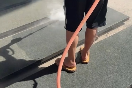 柬埔寨黑水冲面